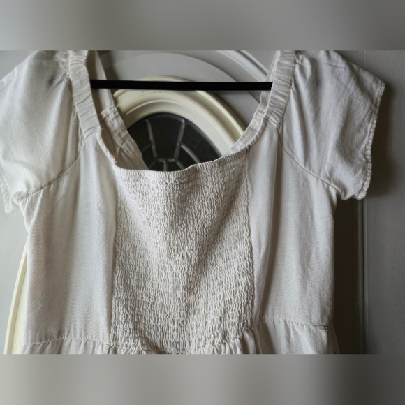 American Eagle Outfitters Off-White Buttoned Jumpsuit-Size XLarge - Picture 7 of 9